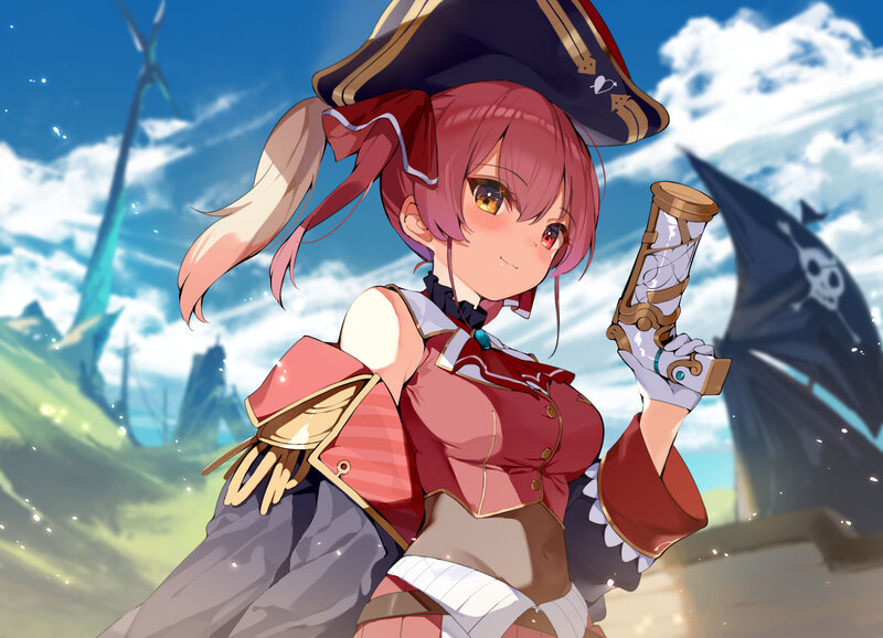 Anime Girl Pirate