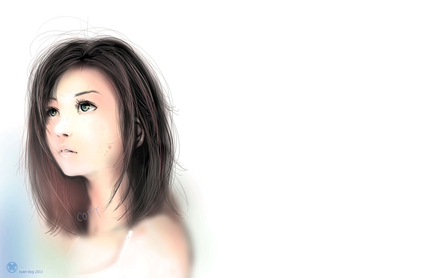anime girl portrait