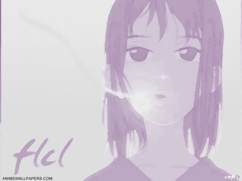 Anime Girl Portrait — Purple, Neutral