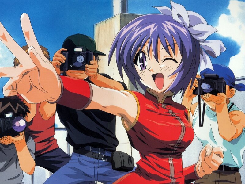 Anime Girl Posing