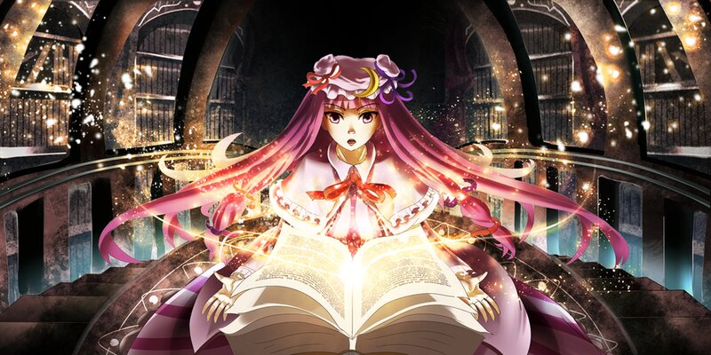 Anime Girl Reading Book — Pink, Dramatic