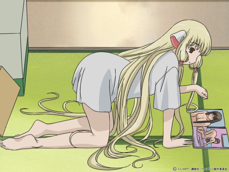 anime girl reading manga