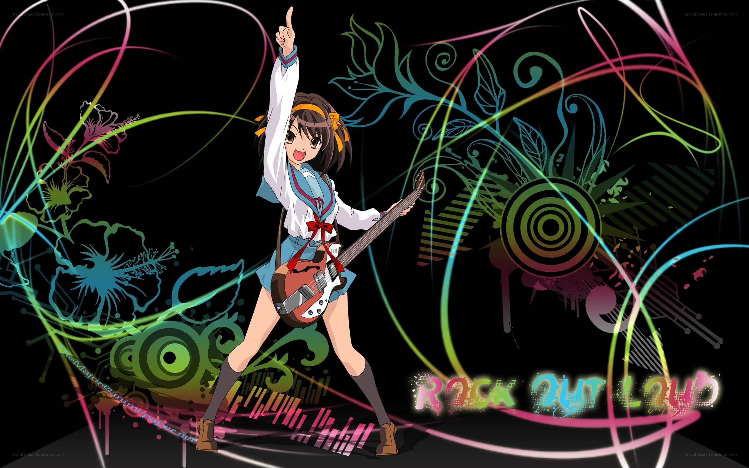 anime girl rock star