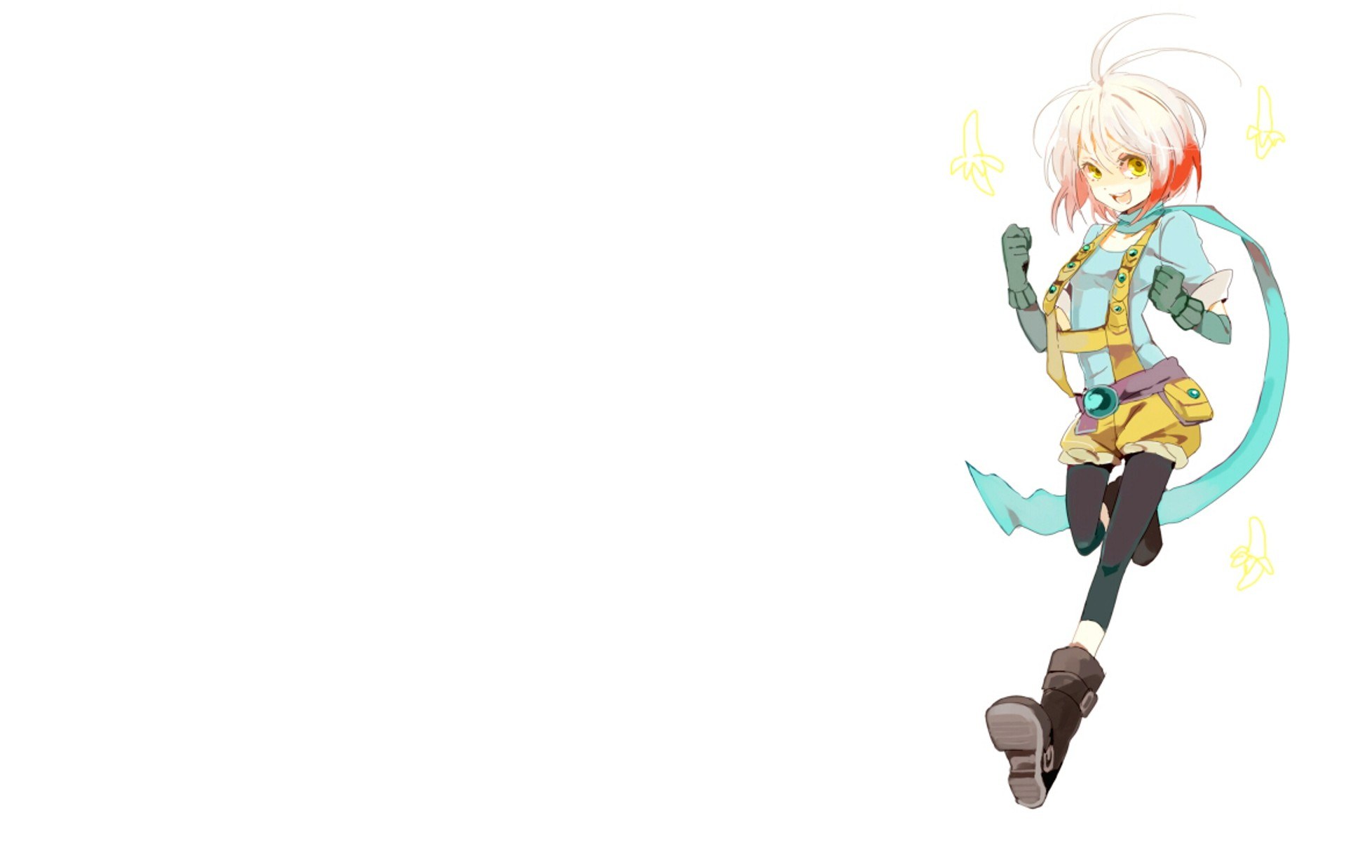 anime girl running