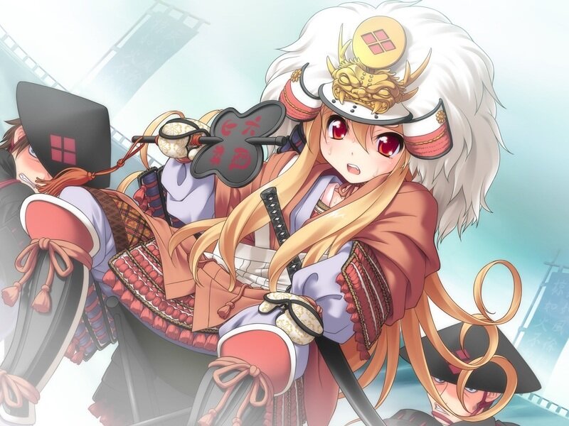 Anime Girl Samurai