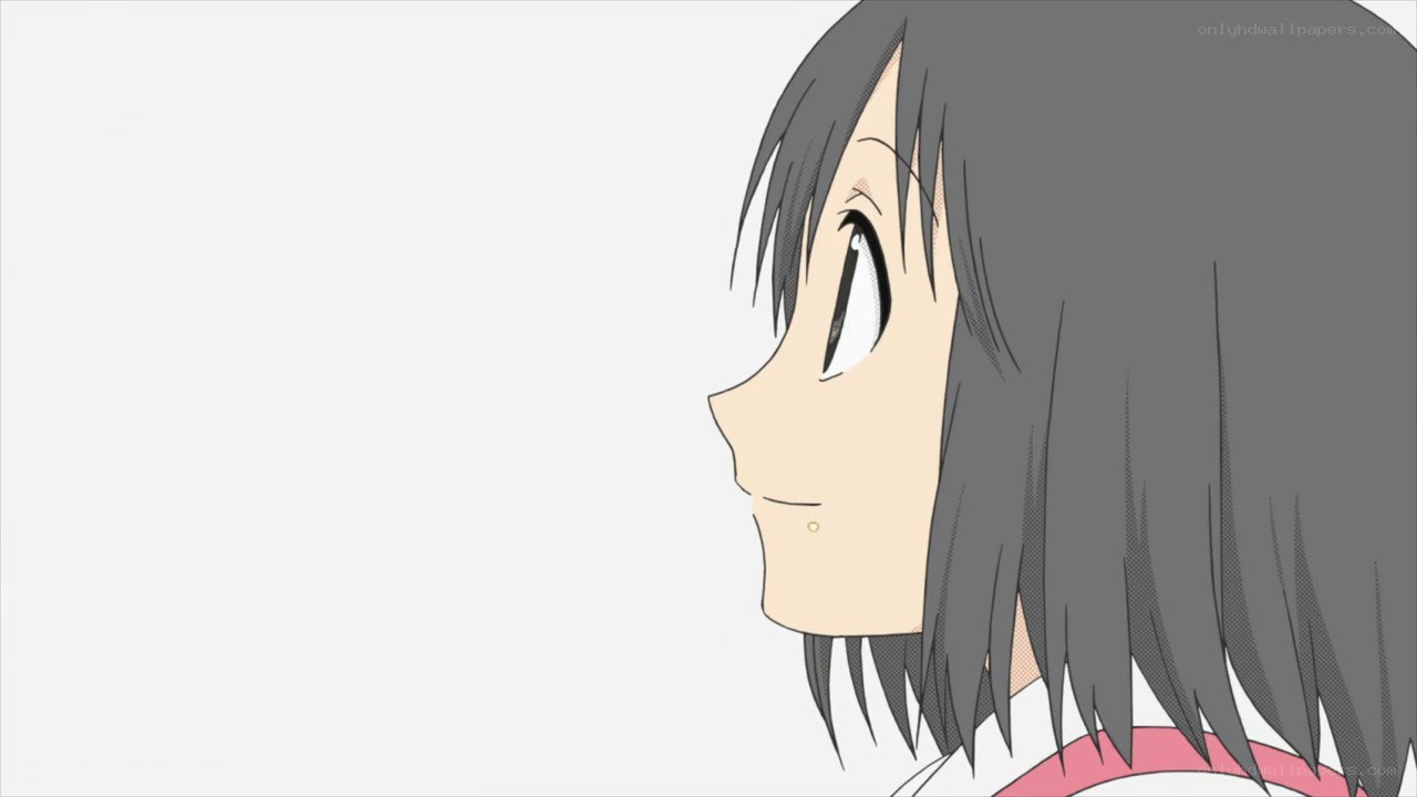 anime girl side profile