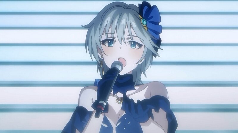 Anime Girl Singing — Blue, Performative