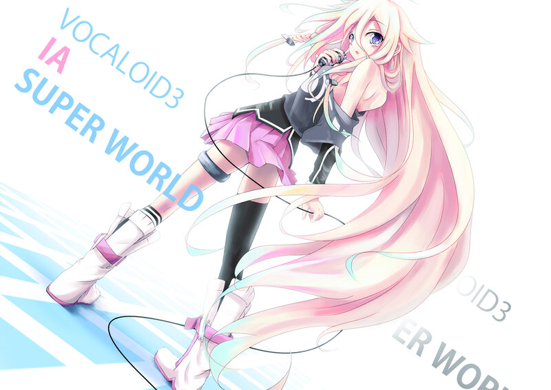 Anime Girl Singing — Pink, Dynamic