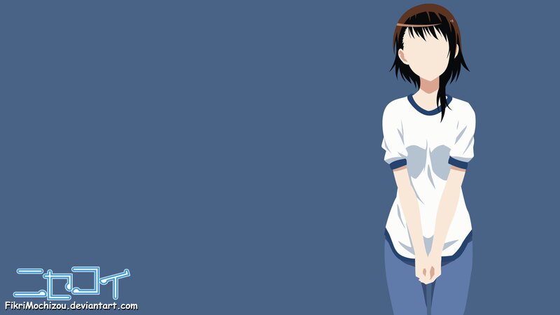Anime Girl Standing — Blue, Neutral