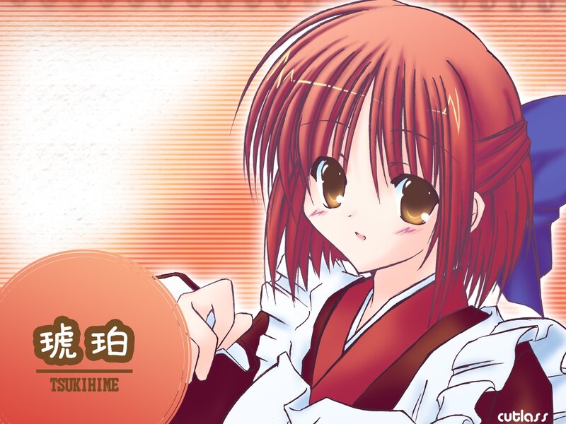 Anime girl Tsukihime
