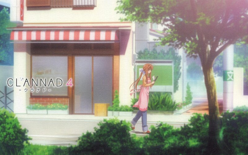 Anime Girl Walking — Green