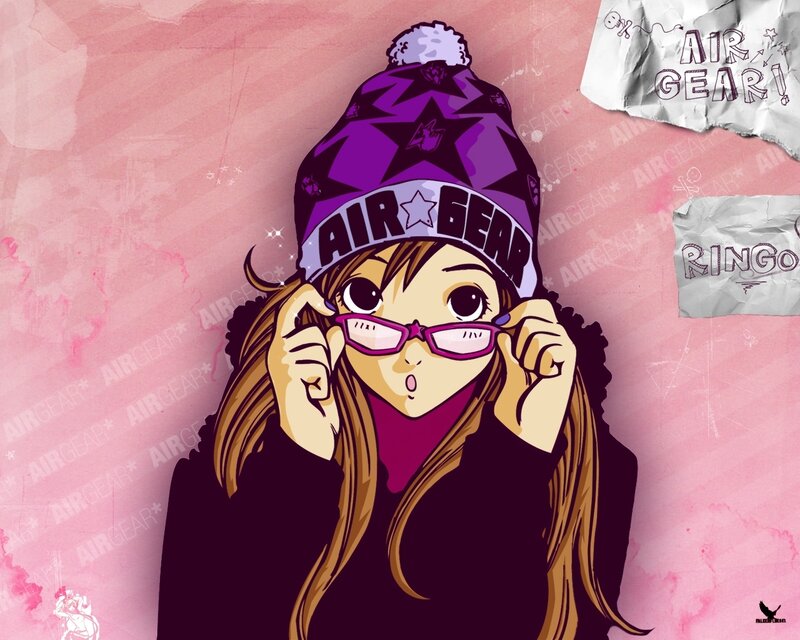Anime Girl Wearing Hat