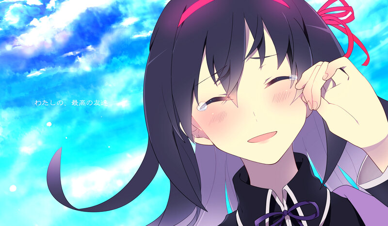 Anime Girl Wiping Tear