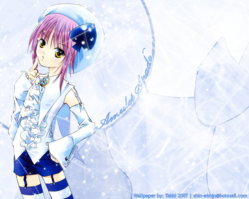 anime girl with amulet spade