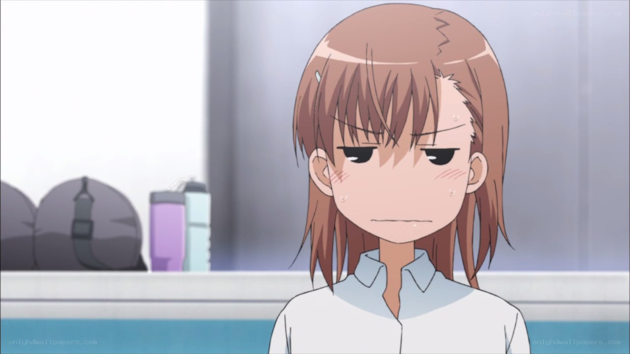anime girl with angry expression
