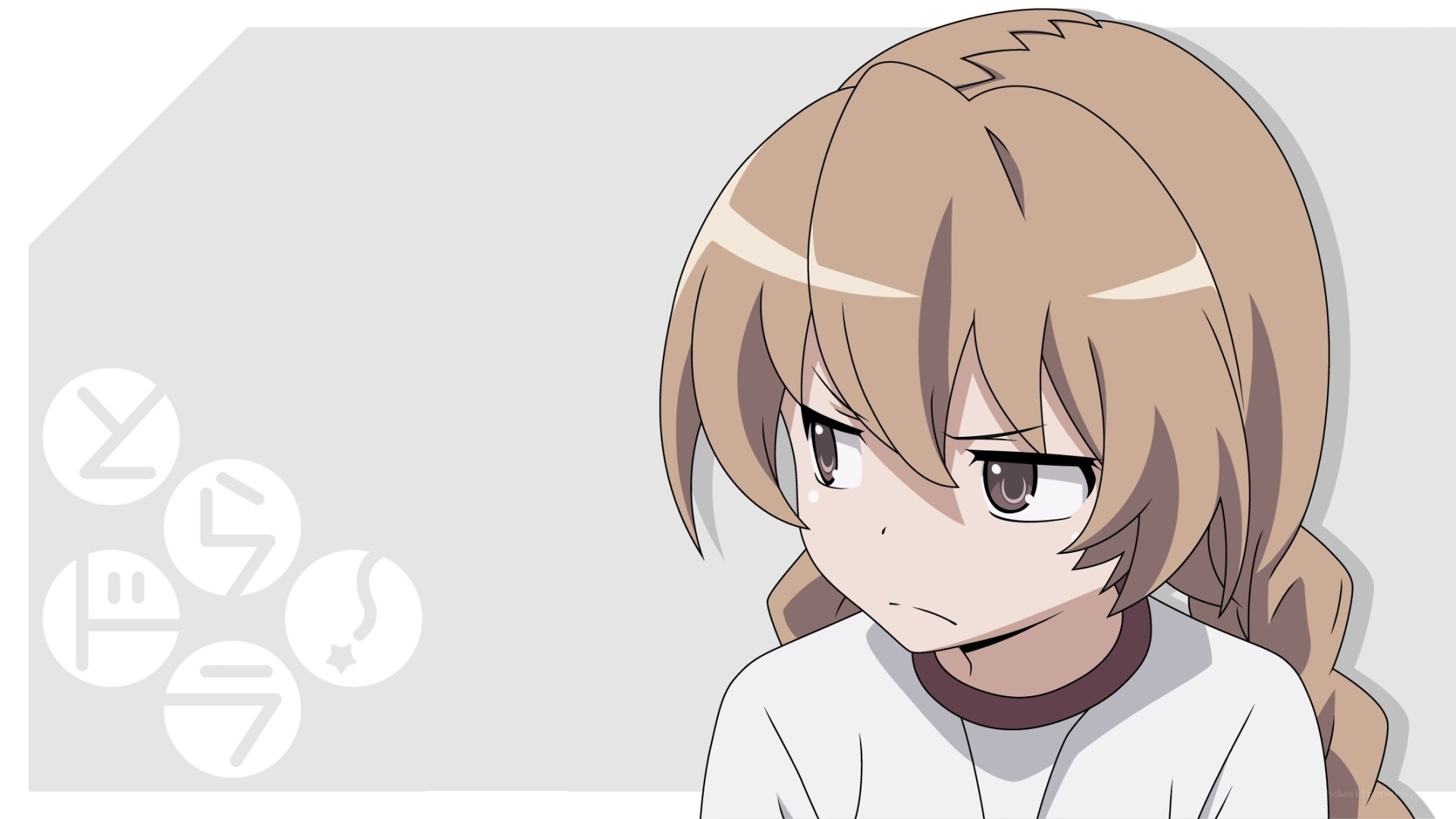 anime girl with angry expression