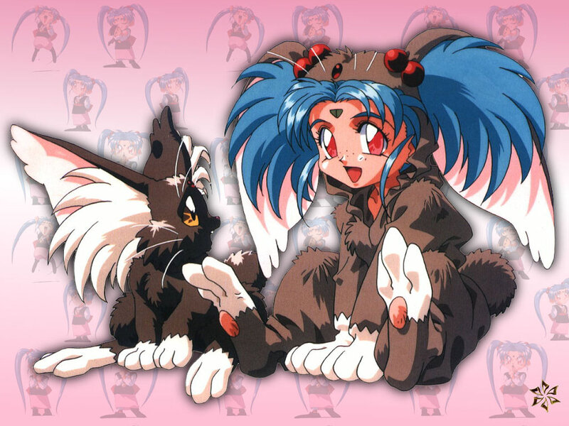 anime girl with animal ears