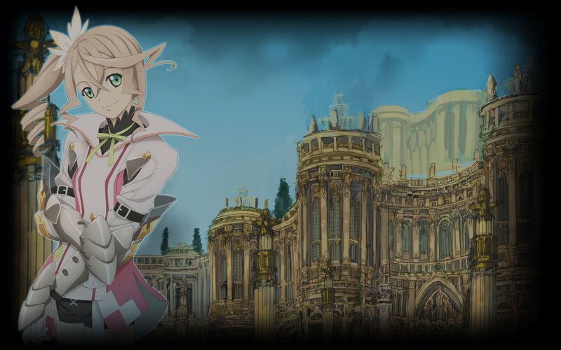 Anime Girl with Armor — Blue