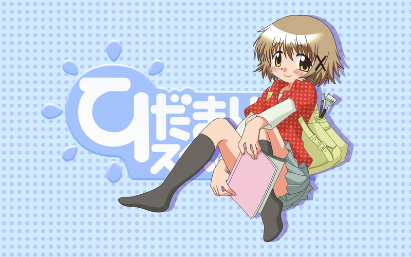 anime girl with art supplies