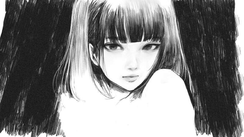 Anime Girl with Bangs