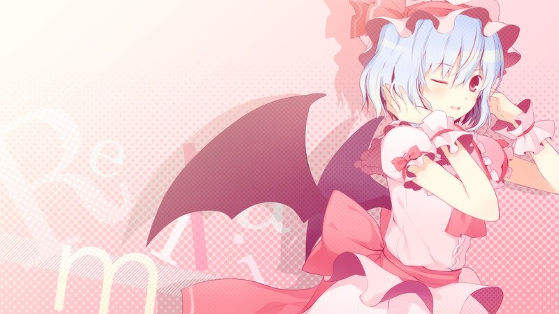 anime girl with bat wings
