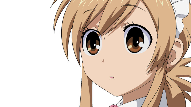 anime girl with big eyes