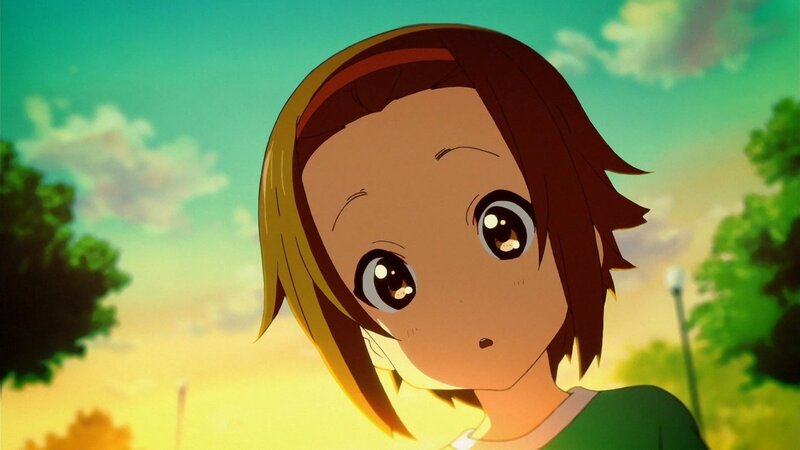 anime girl with big eyes