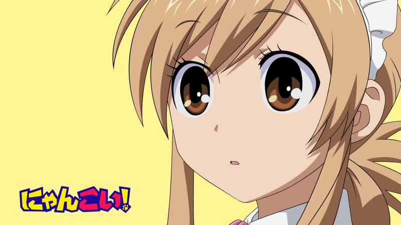 anime girl with big eyes