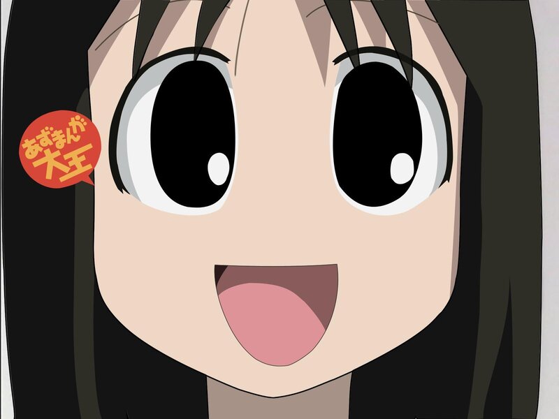 anime girl with big eyes