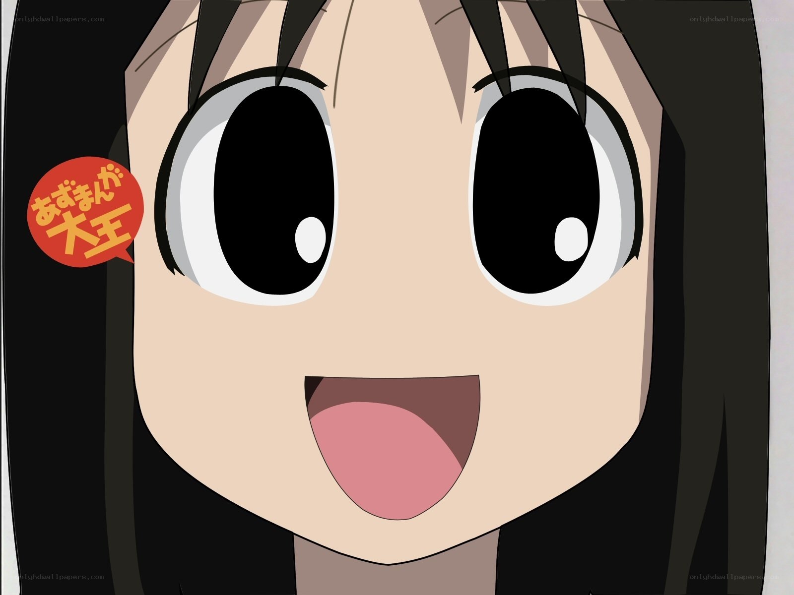 anime girl with big eyes