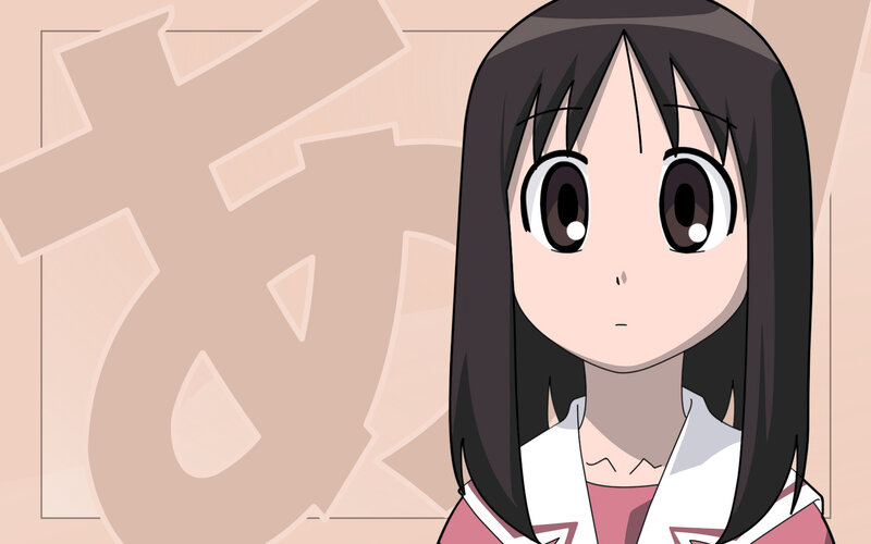anime girl with big eyes