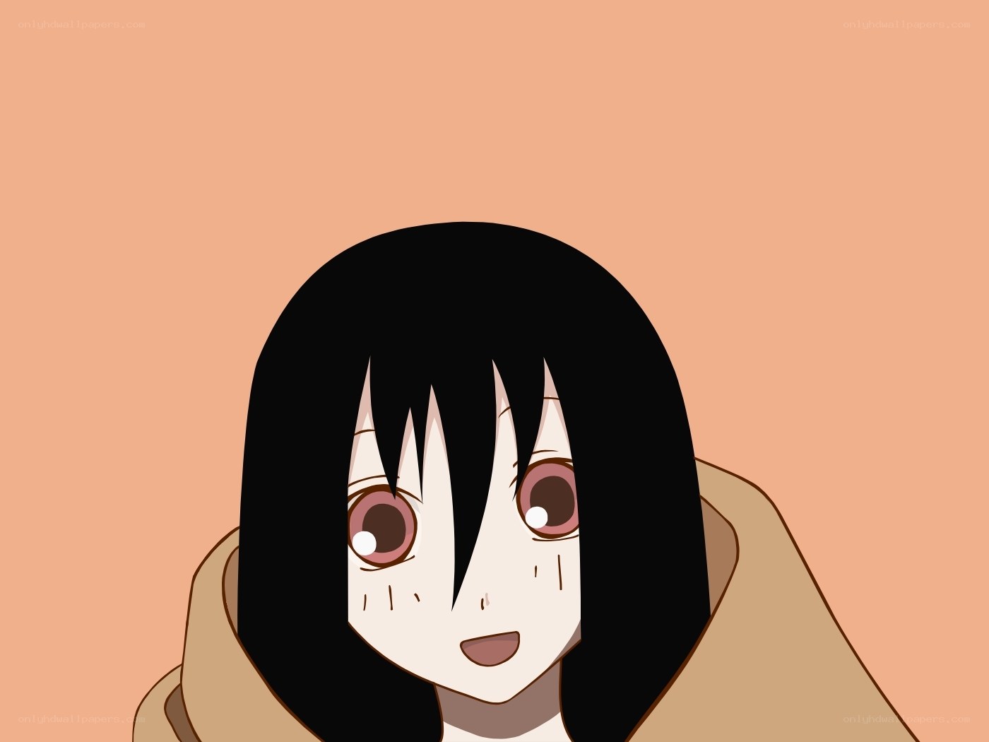 anime girl with black hair