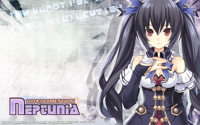 Anime Girl with Black Hair — Dramatic, Long Dark Hair