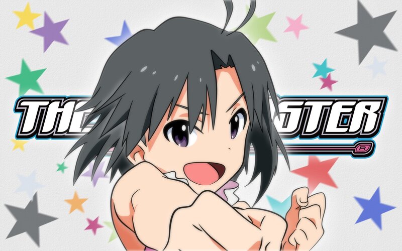 Anime Girl with Black Hair — Gray, Playful