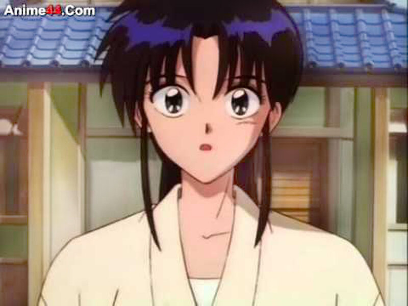 Anime Girl with Black Hair — Neutral, Afternoon, Building