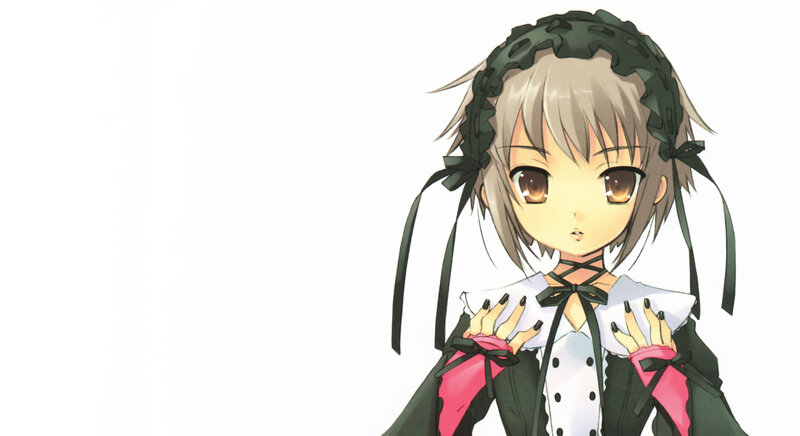 Anime Girl with Black Headband