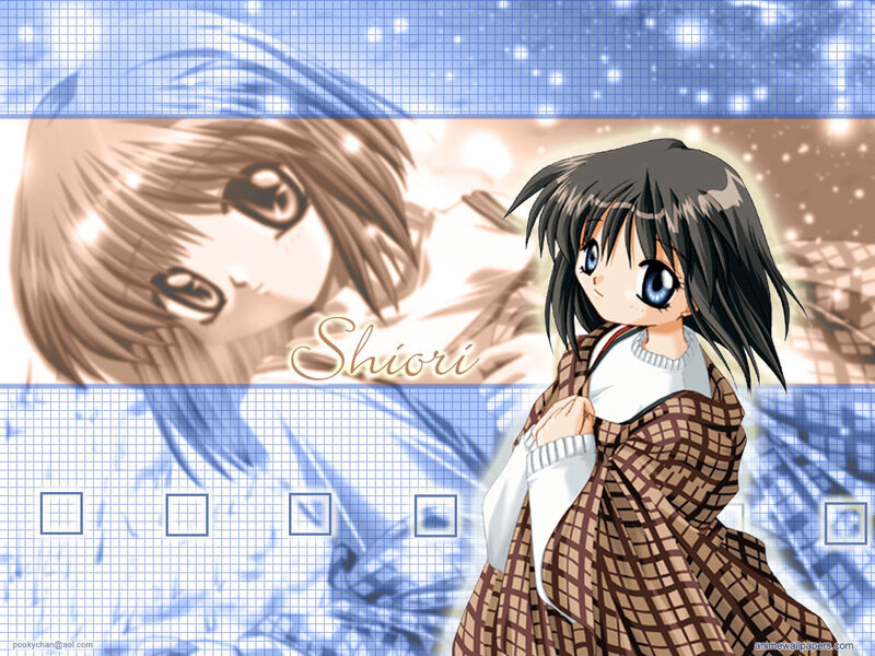 Anime girl with blanket
