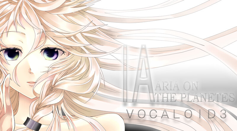 Anime Girl with Blonde Hair — White, Serene