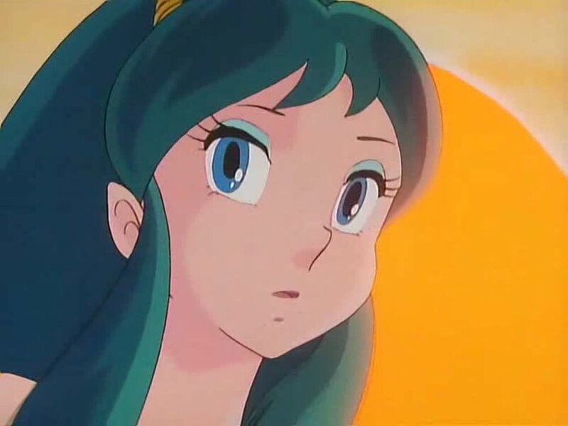 anime girl with blue eyes
