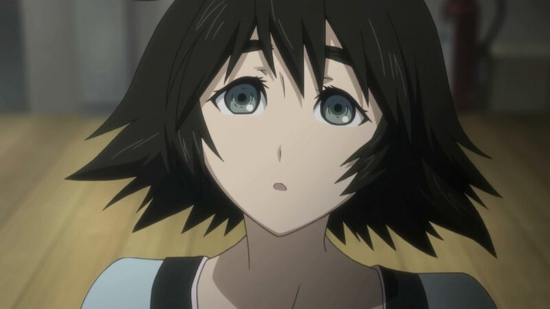 anime girl with blue eyes