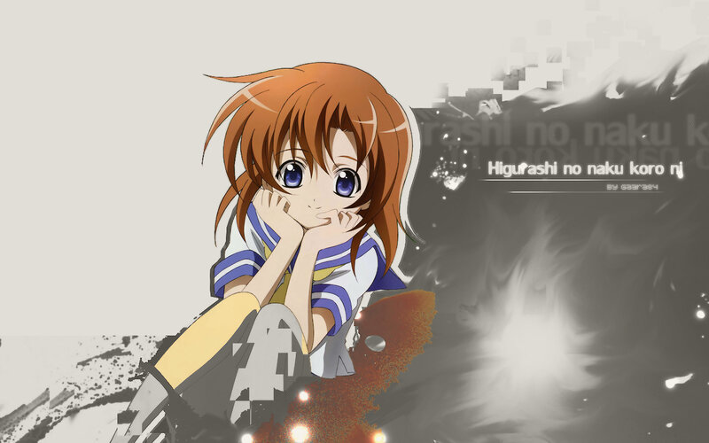 anime girl with blue eyes