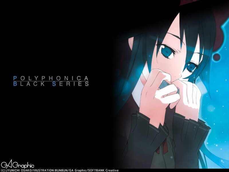 Anime girl with blue eyes