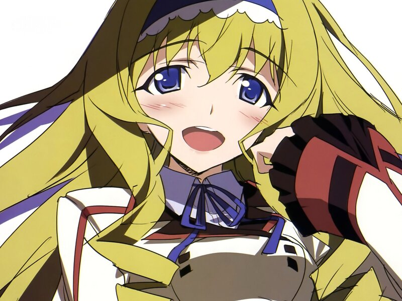 anime girl with blue eyes