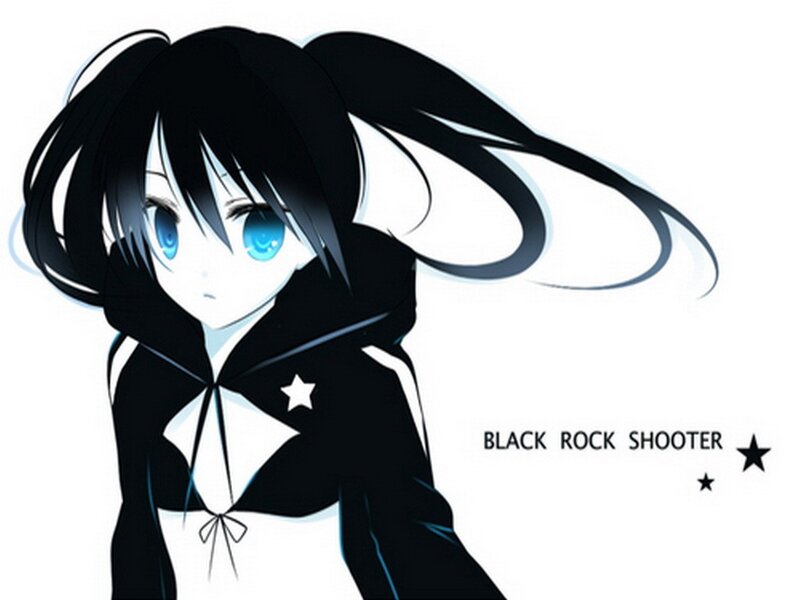 anime girl with blue eyes