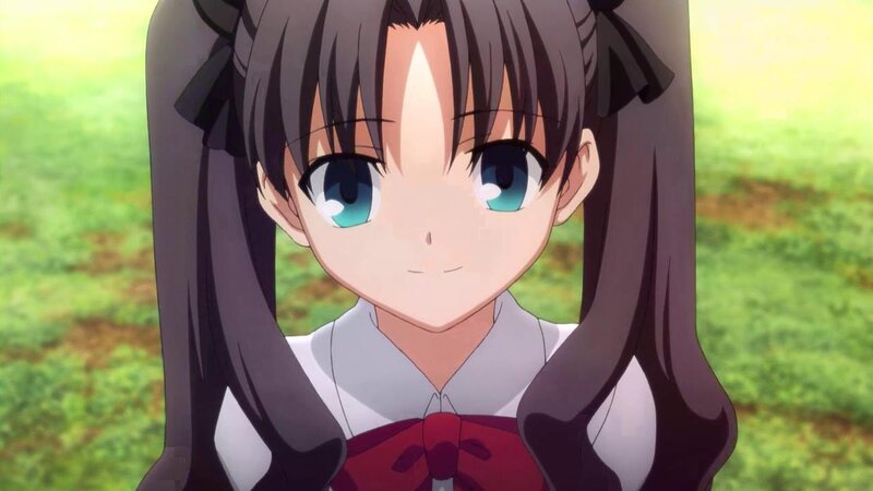anime girl with blue eyes