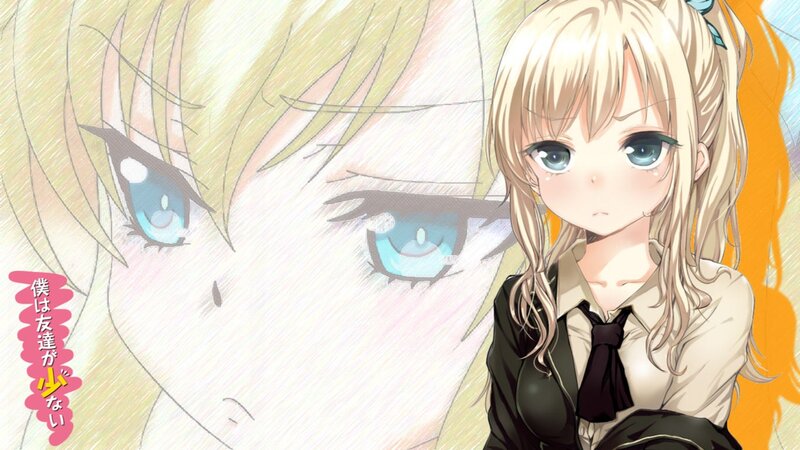 anime girl with blue eyes