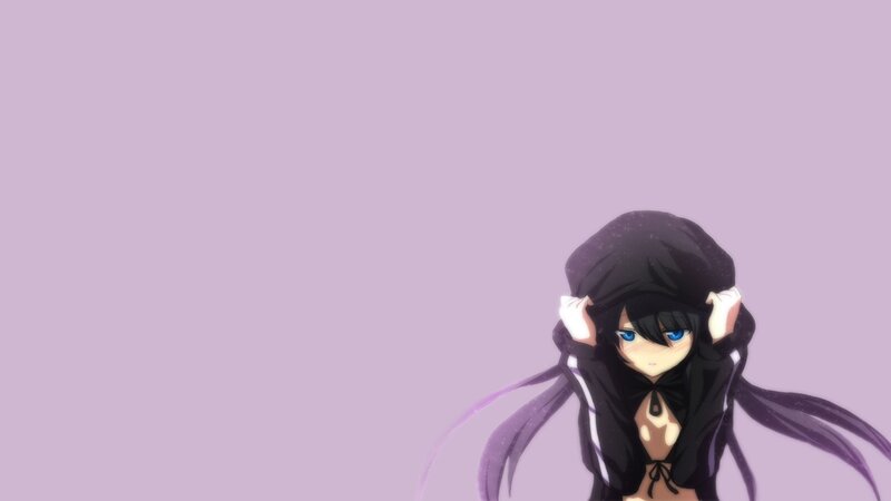 anime girl with blue eyes