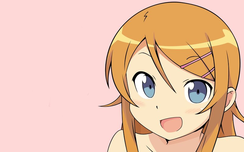 anime girl with blue eyes