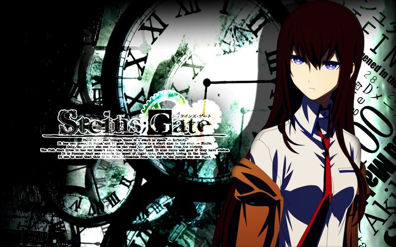 Anime Girl with Blue Eyes — White, Dramatic, Clocks