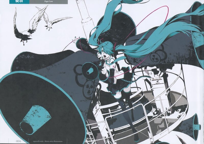 Anime Girl with Blue Hair — Cyan, Dramatic, Manga